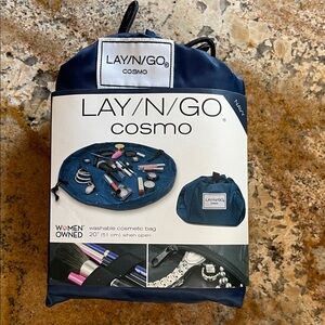 LAY/N/GO Cosmo Washable Cosmetic Bag - Navy